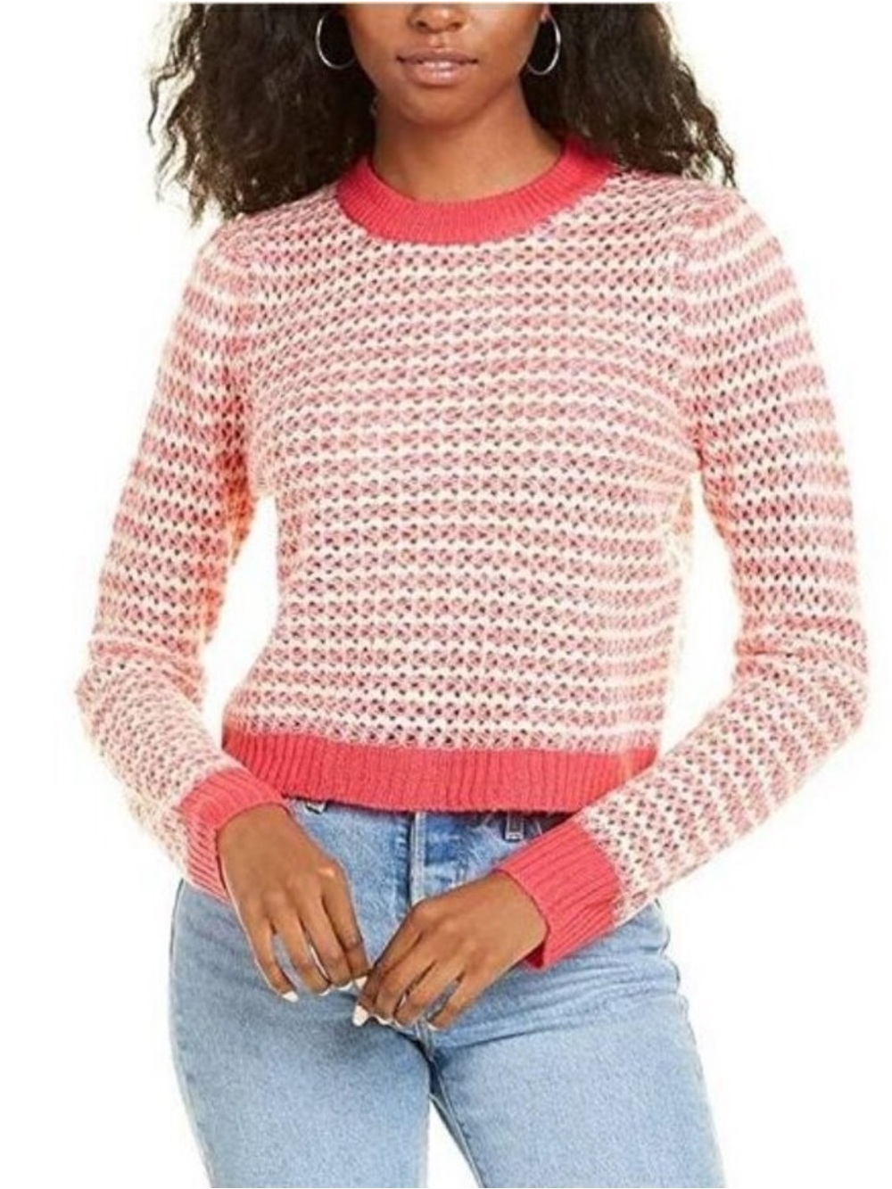 NWT WAYF Puff Sleeve Sweater S